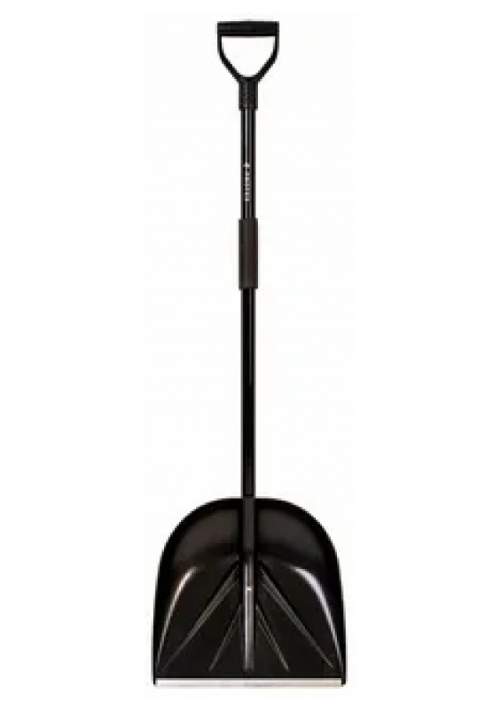 Лопата снеговая 420х400мм ПОЛЮС МИДИ