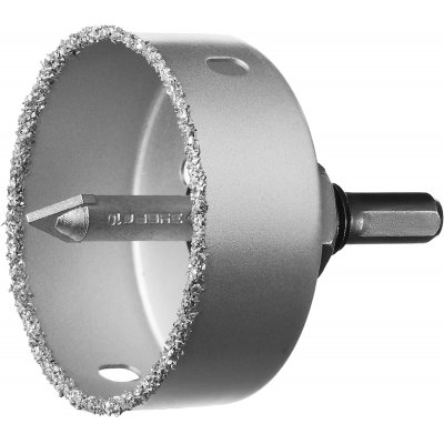 Коронка-чашка по кафелю карбид вольфрама 76мм L 25мм ЗУБР