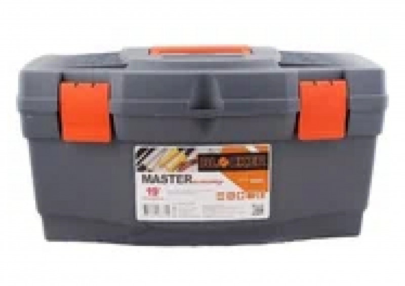 Ящик для инструментов 19" черный/оранжевый MASTER Economy