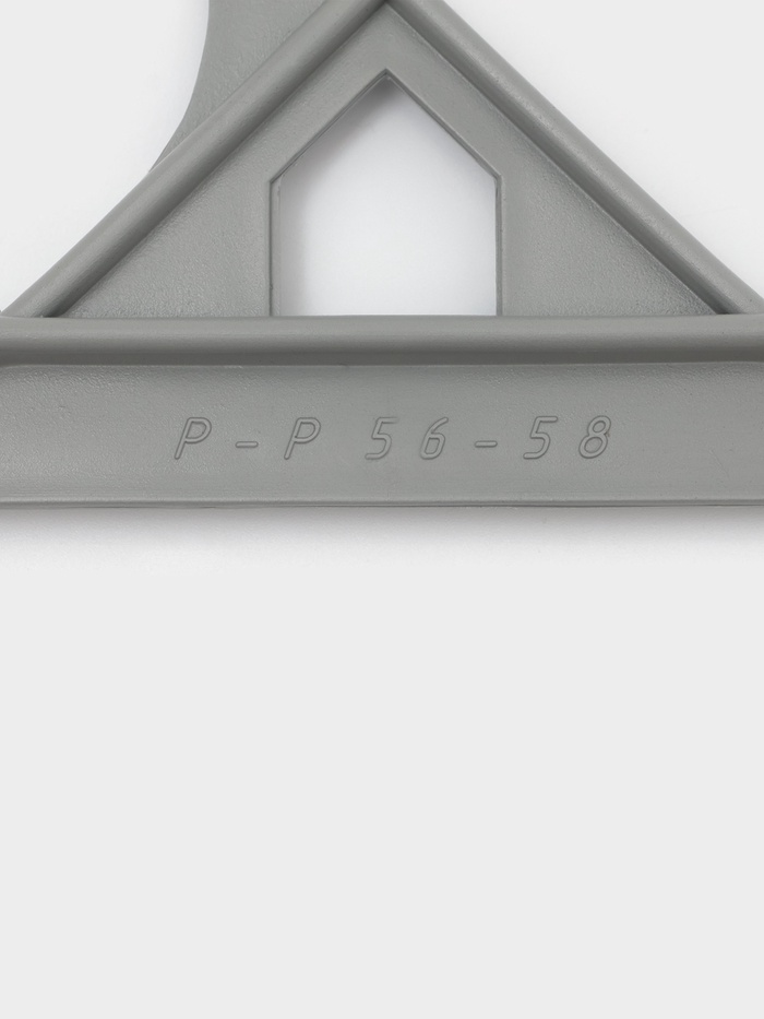 Вешалка-плечики для верхней одежды, размер 56-68 цвет микс