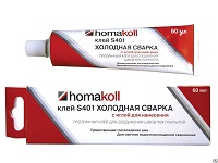 Клей холодная сварка с иглой туба 60мл Homakoll